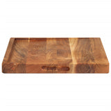 Vidaxl Hakblok 52x38x3,5 cm solid Acaciahout