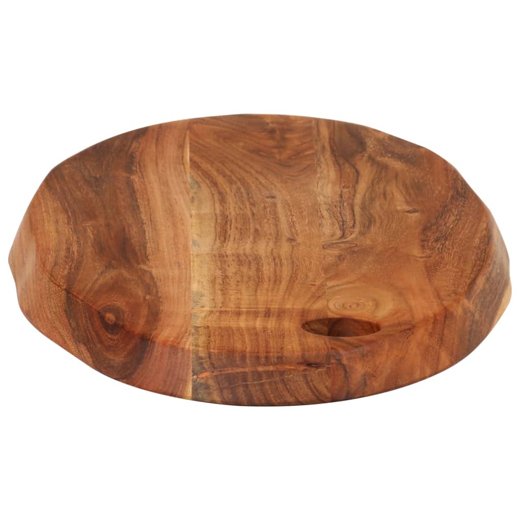 Vidaxl Hakblok 50x25x2,5 cm solid Acaciahout