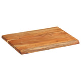 Vidaxl Hakblok 50x38x2,5 cm solid Acaciahout