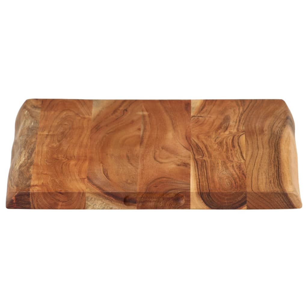 Vidaxl Hakblok 50x38x2,5 cm solid Acaciahout
