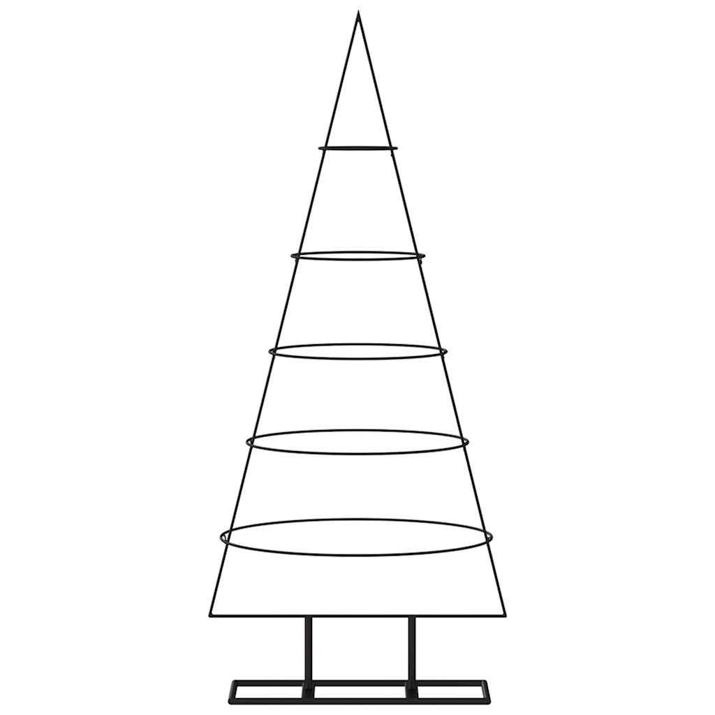 Vidaxl Christmas decoration Christmas tree 125 cm Metal Black