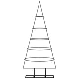 Vidaxl Christmas decoration Christmas tree 125 cm Metal Black