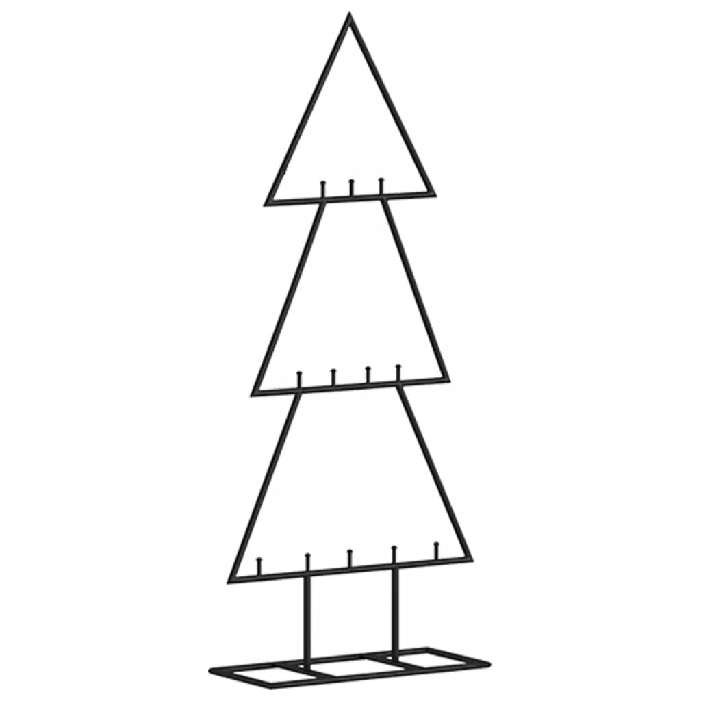 VidaXL Christmas decoration Christmas tree 60 cm metal black