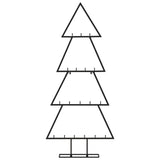 Vidaxl Christmas decoration Christmas tree 90 cm metal black