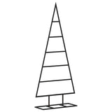 Vidaxl kerstdecoratie kerstboom 90 cm metaal zwart