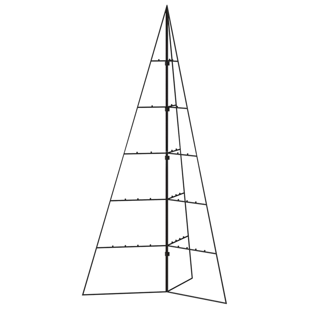 Vidaxl Christmas Decoration Tap de Noël 100 cm Métal noir
