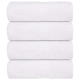 Vidaxx törlőkendők 4 db 15x21 cm 360 g m² 100% pamut fehér