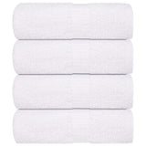 Vidaxl Guest wipes 4 st 30x50 cm 360 g m² 100% cotton white