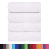 Vidaxl Guest wipes 4 st 30x50 cm 360 g m² 100% cotton white