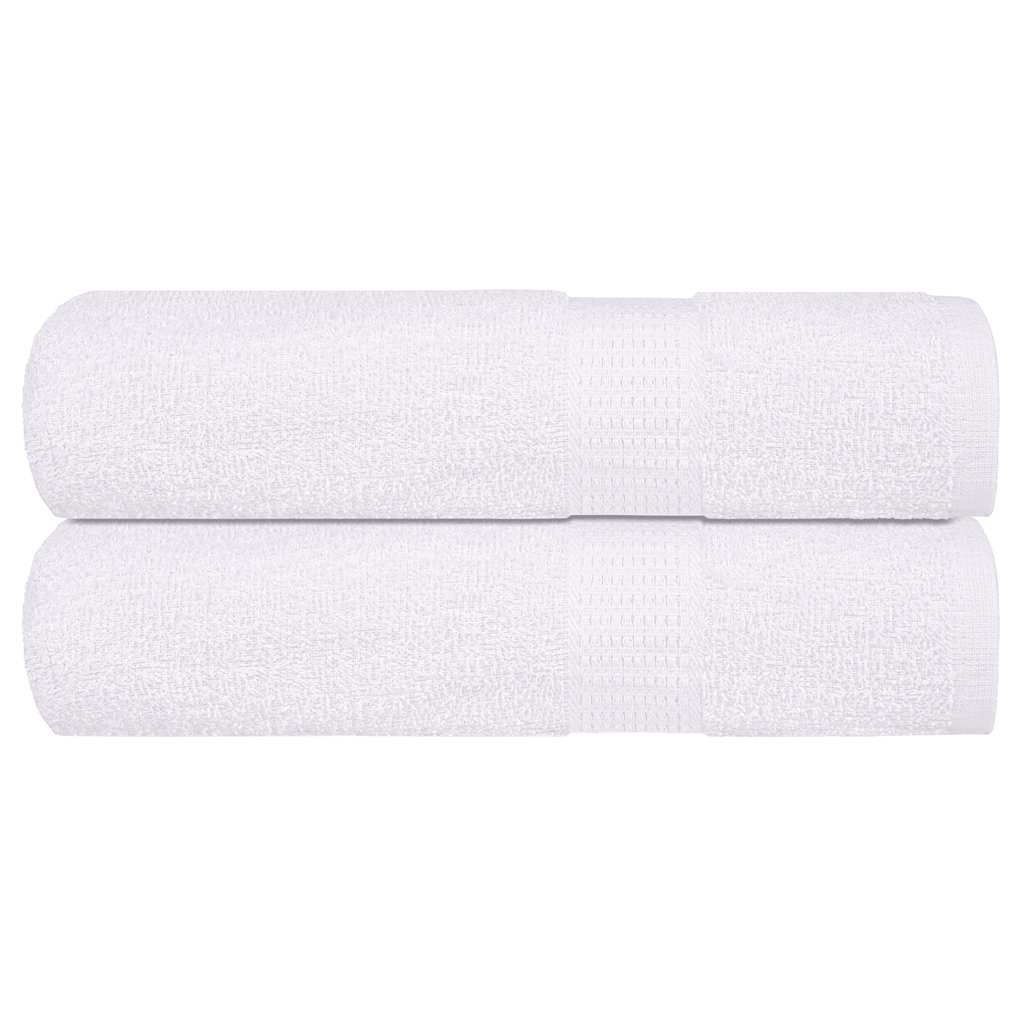 Vidaxl towels 2 st 50x100 cm 360 g m² 100% cotton white