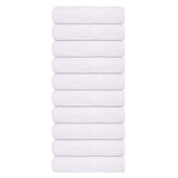 Ręczniki Vidaxl 10 St 50x100 cm 360 g m² 100% bawełniane białe