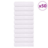 Vidaxl håndklæder 50 St 50x100 cm 360 g m² 100% bomuldshvide
