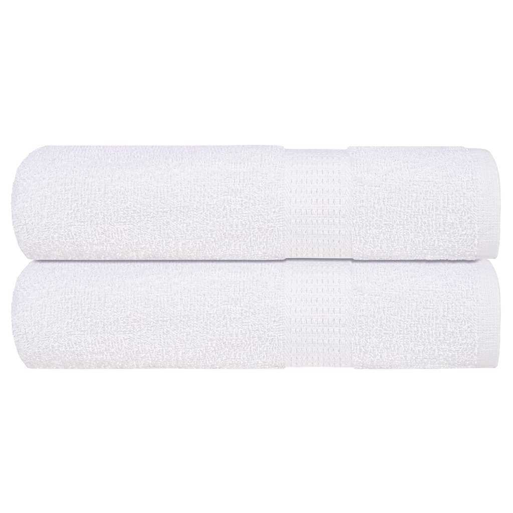 Vidaxl Shower towels 2 ST 70x140 cm 360 g m² 100% cotton white