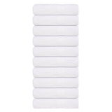 Vidaxl Shower towels 10 st 70x140 cm 360 g m² 100% cotton white