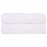 Vidaxl Bath towels 2 ST 100x150 cm 360 g m² 100% cotton white