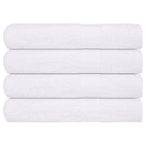 Vidaxl sauna towels 4 st 80x200 cm 360 g m² 100% cotton white