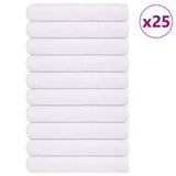 Vidaxl sauna towels 25 st 80x200 cm 360 g m² 100% cotton white