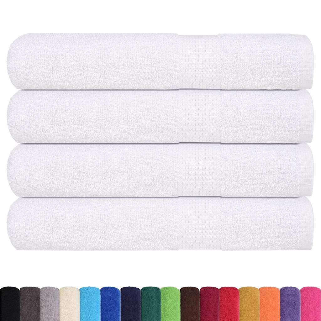 Vidaxl Handdelen 4 st 100x200 cm 360 g m² äntwert 100% Kottengwäin