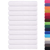 Vidaxl Towels 25 ST 100x200 cm 360 g m² 100% cotton white