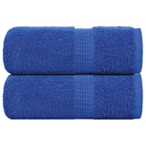 VidaXL soap wipes 2 st 30x30 cm 360 g m² 100% cotton blue