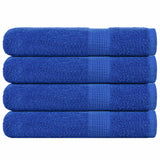 Vidaxl sauna towels 4 st 80x200 cm 360 g m² 100% cotton blue