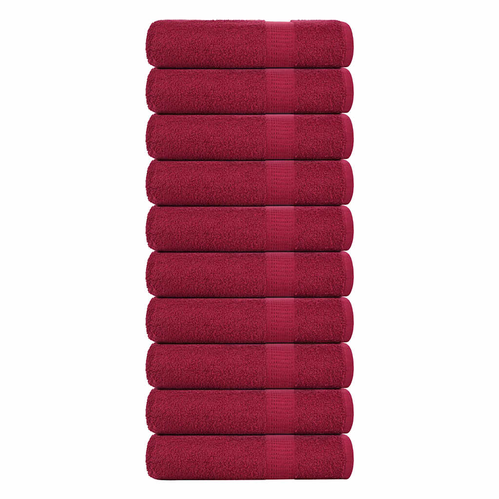 Vidaxl duschen Towels 10st 70x140Cm 360g m² äntwert 100% Kotteng