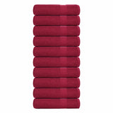 Vidaxl duschen Towels 10st 70x140Cm 360g m² äntwert 100% Kotteng