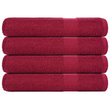 Vidaxl Towelen 4 PCs 100x200 cm 360 g m² wiilton 100% Kotteng