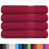 Vidaxl Towelen 4 PCs 100x200 cm 360 g m² wiilton 100% Kotteng