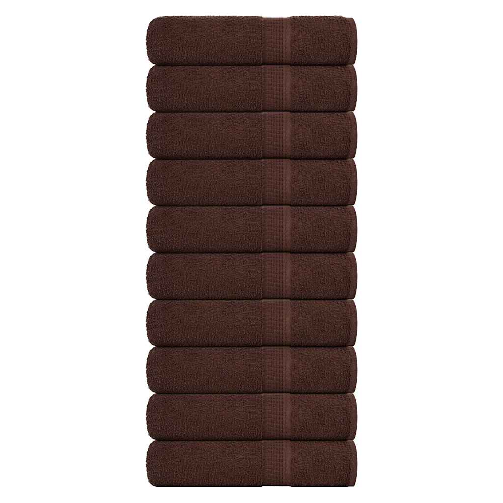 Vidaxl Duschhandel 10 St. 70x140 cm 360 g m² äntwert 100% Kotteng