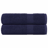 Vidaxl Towels 2 st 50x100 cm 360 g m²poséiert 100% Kutton