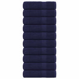 Vidaxl Towels 10 st 50x100 cm 360 g m²poséiert 100% Kotteng