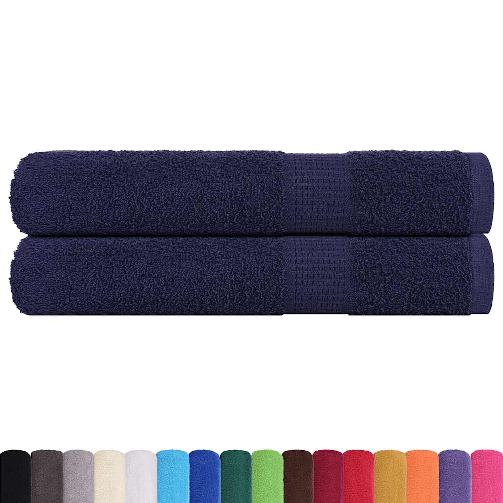 Vidaxl Towelen 2 PC 100x200 cm 360 g m² wiilton 100% Kuerf blo