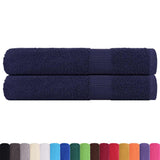Vidaxl Towelen 2 PC 100x200 cm 360 g m² wiilton 100% Kuerf blo