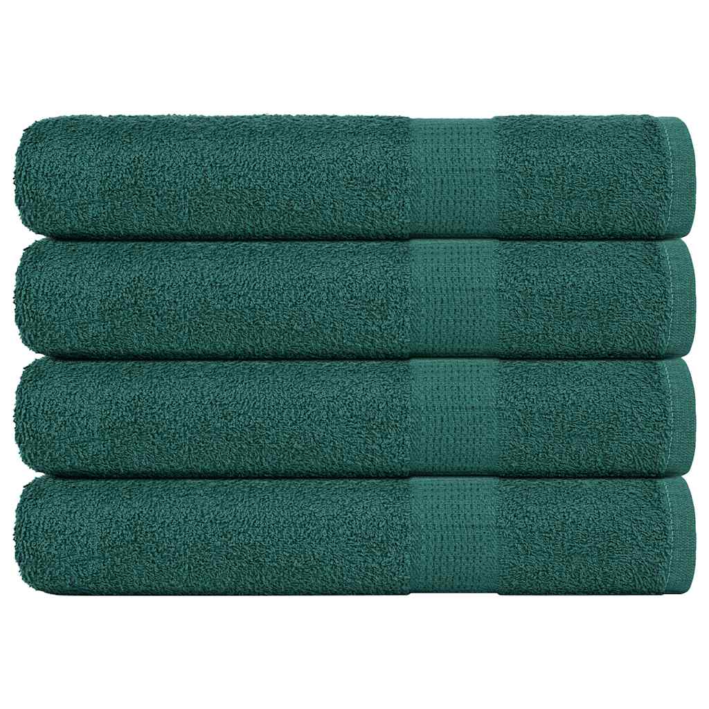 Vidaxl Handdicher 4 st 100x200 cm 360 g m² äntwert 100% Kotteng
