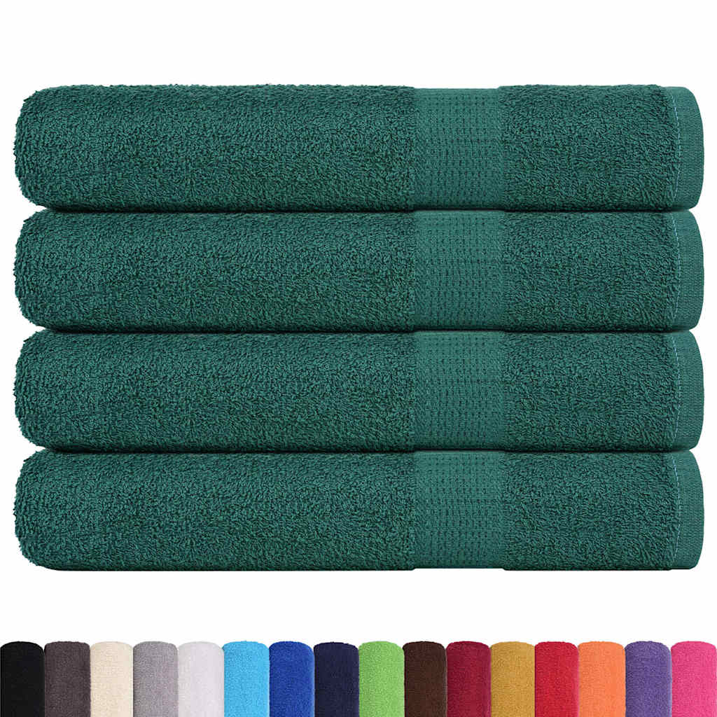 Vidaxl Handdicher 4 st 100x200 cm 360 g m² äntwert 100% Kotteng