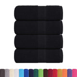 Vidaxl shap wëschen 4 st 30x30 cm 360 g m²poséiert 100% Kotteng