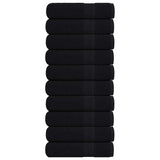 Vidaxl Duschhandel 10 St. 70x140 cm 360 g m² äntwert 100% Kotteng