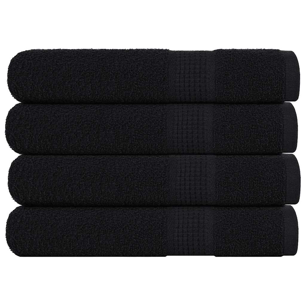 Vidaxl Towelen 4 PCs 100x200 cm 360 g m² äntwert 100% Kotteng