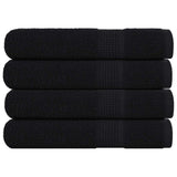 Vidaxl Towelen 4 PCs 100x200 cm 360 g m² äntwert 100% Kotteng