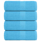 VidaXL soap wipes 4 st 30x30 cm 360 g m² 100% cotton turquoise