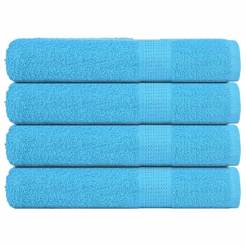 Vidaxl Towels 4 ST 360 G M² 100x200 cm 100% cotton turquoise