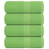 VIDAXL SALPES SAPAGGIO 4 ST 30x30 cm 360 g m² 100% Greenla di mela in cotone