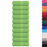 Vidaxl SOAP WIRES 10 ST 30X30 cm 360 g m² 100% bavlněná jablko zelená