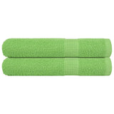 Vidaxl Towelen 2 PC 100x200 cm 360 g m² äntwert 100% Kotteng
