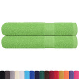 Vidaxl Towelen 2 PC 100x200 cm 360 g m² äntwert 100% Kotteng
