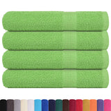 Vidaxl Handdicher 4 st 100x200 cm 360 g m² äntwert 100% Kotteng