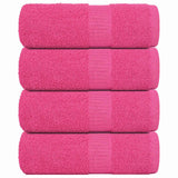 Vidaxl Soap Wipes 4 St 30x30 cm 360 g m² 100% bomullrosa