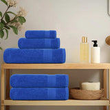 Vidaxl 6-piece towel set 360 g m² 100% cotton blue