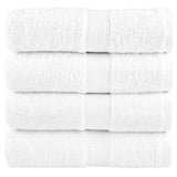 Vidaxl Guest wipes Solund 4 pcs 600 g m² 30x30 cm white